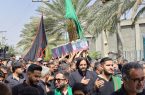 تشییع پیکر شهید دهستانی در بافق