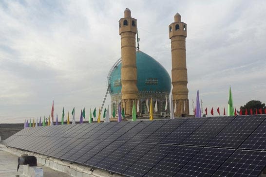 آغاز احداث نیروگاههای خورشیدی در مساجد یزد