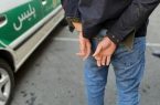 توقف خودروی فراری با تیر هوایی